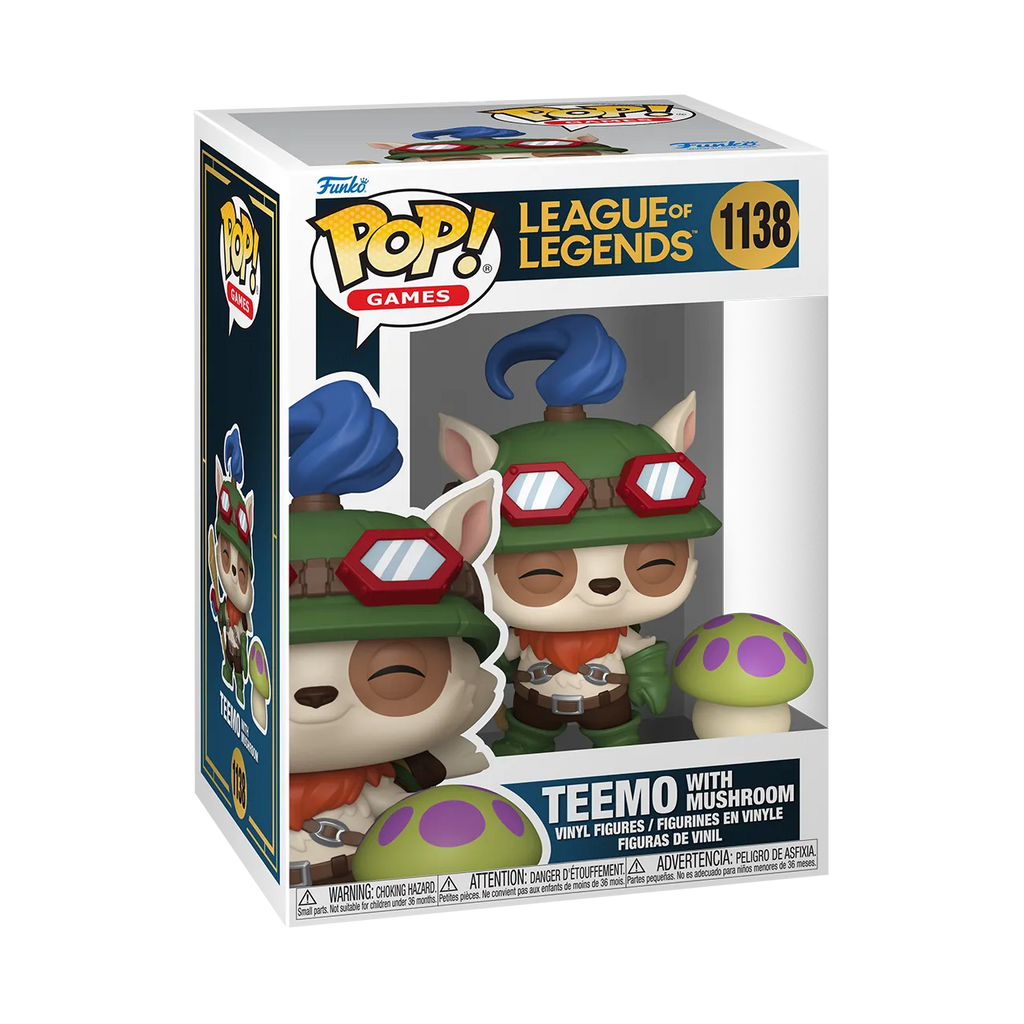 Teemo with Mushroom – League of Legends – Funko Pop! #1138