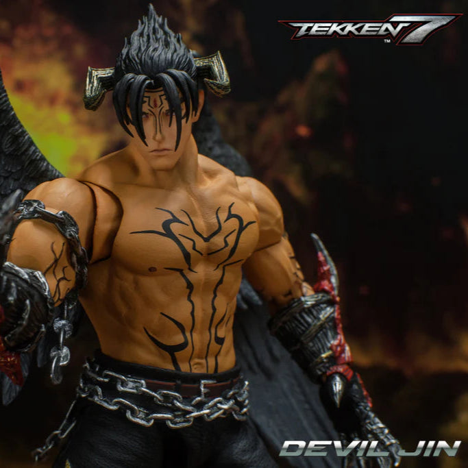 Tekken 7 Devil Jin 1/12 Action Figure by Storm Collectibles - Action Figures - Anime