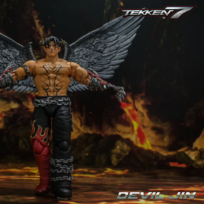 Tekken 7 Devil Jin 1/12 Action Figure by Storm Collectibles - Action Figures - Anime