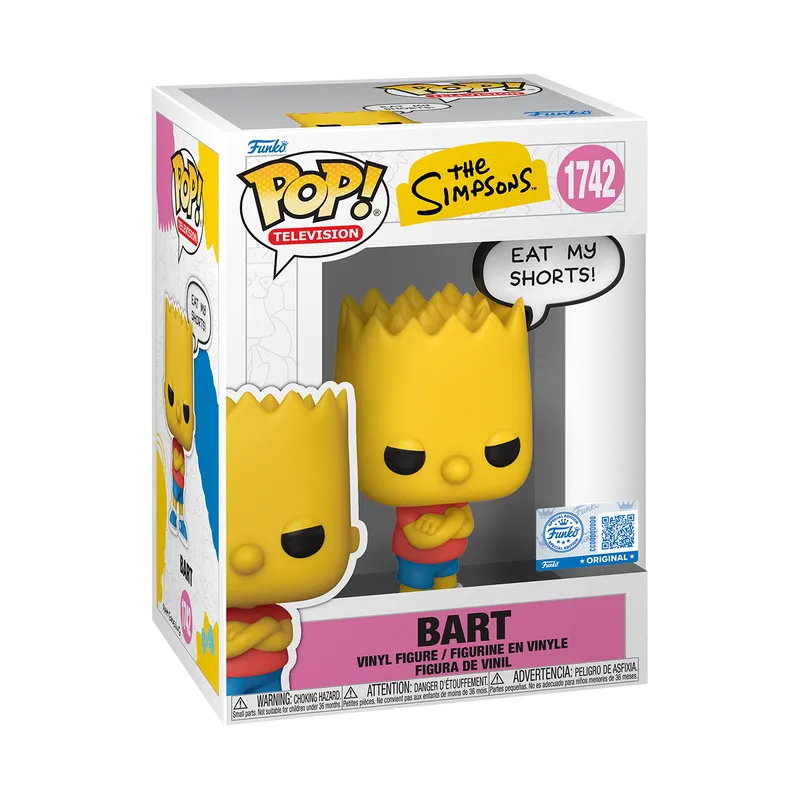 The Simpsons – Bart Simpson #1742 Funko Pop!