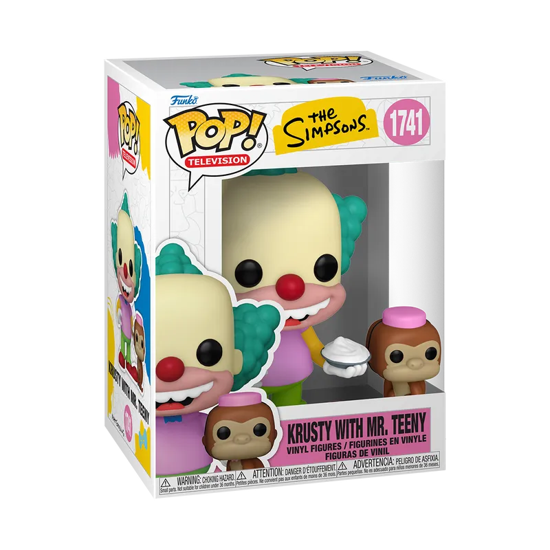 The Simpsons – Krusty with Mr. Teeny #1741 Funko Pop!