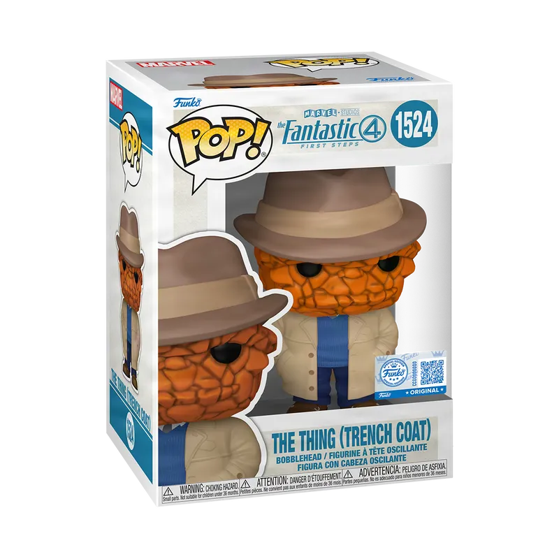 The Thing (Trench Coat) #1524 – Marvel Comics (Fantastic Four) – Funko Pop!