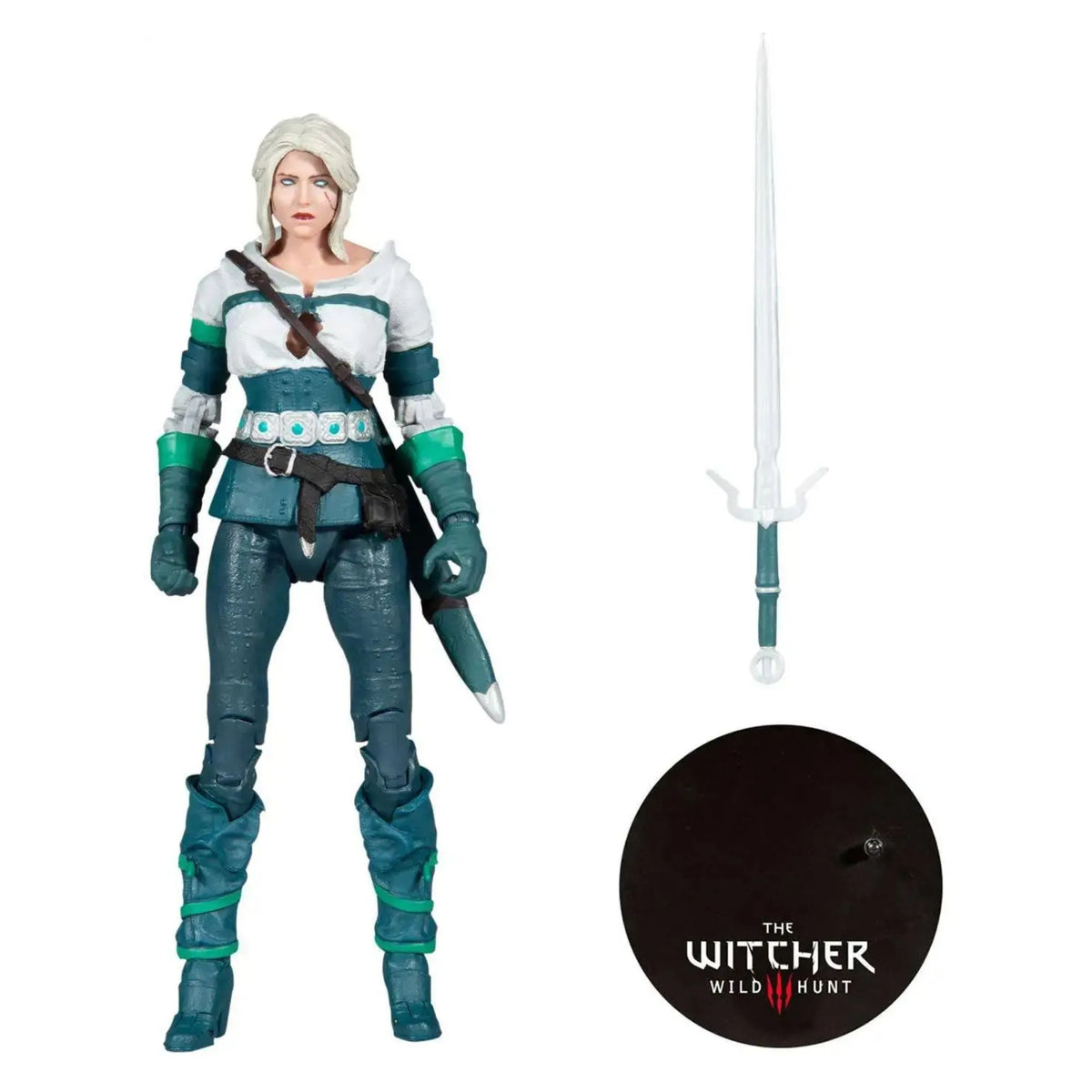 The Witcher: Geralt of Rivia with Teal Viper Armor  from McFarlane Toys - Action Figures - Video Games