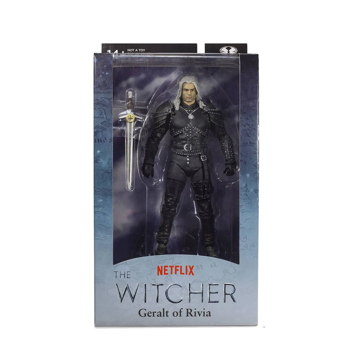 The Witcher: Geralt of Rivia with Teal Viper Armor  from McFarlane Toys - Action Figures - Video Games