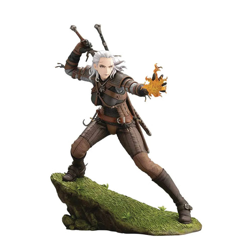 The Witcher – Geralt of Rivia Bishoujo 1/7 Scale Statue – Kotobukiya