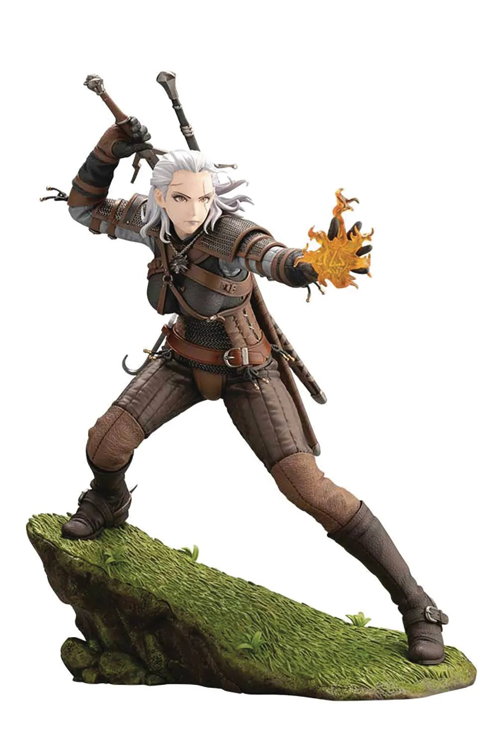 The Witcher: Geralt of Rivia with Teal Viper Armor  from McFarlane Toys - Action Figures - Video Games
