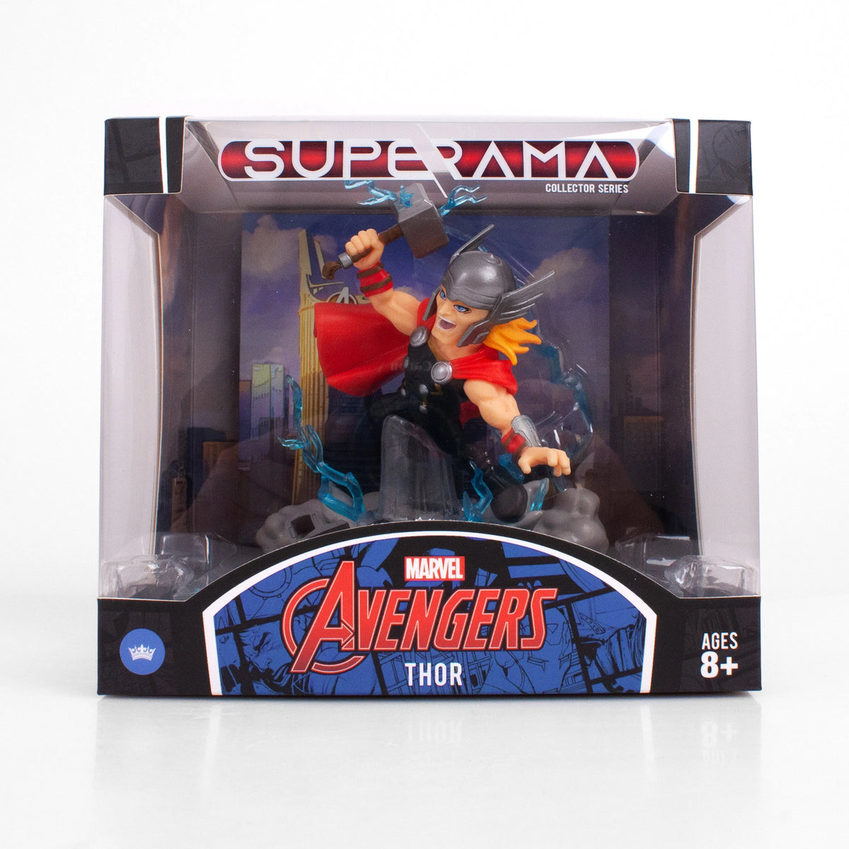 Thor – Marvel Superama Figural Diorama by The Loyal Subjects - Statues - Marvel