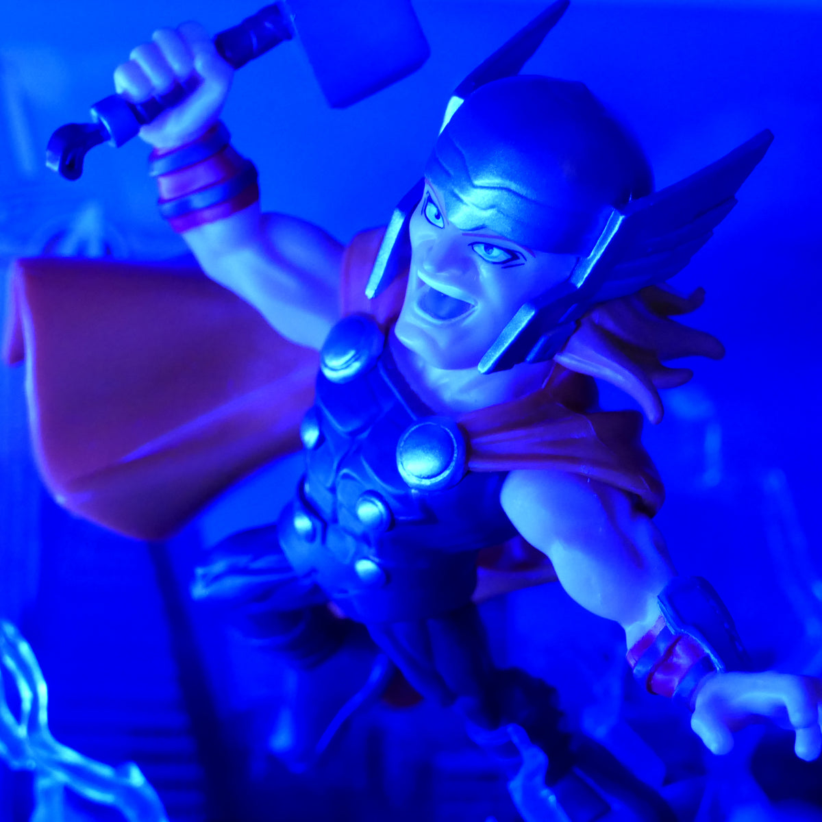 Thor – Marvel Superama Figural Diorama by The Loyal Subjects - Statues - Marvel