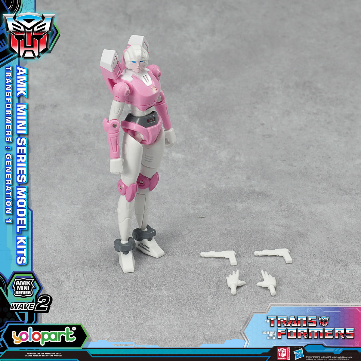 Transformers Arcee AMK Mini Series Wave 2 Model Kit - Model Kits