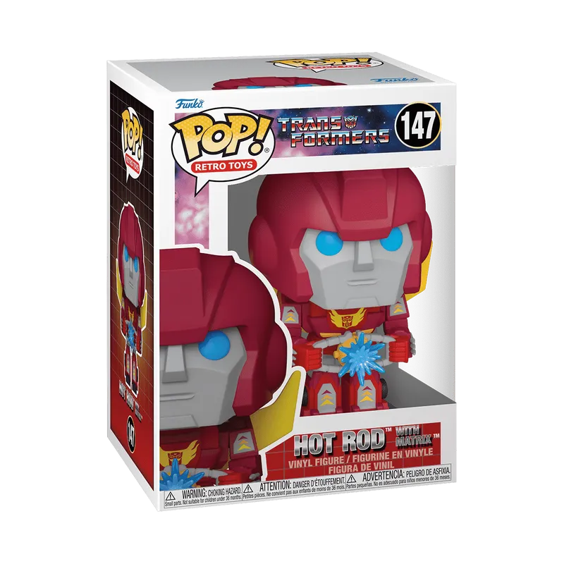 Transformers – Hot Rod with Matrix – Pop! Vinyl Figure #1478