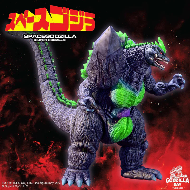 SPACE GODZILLA (SUPER GODZILLA) SUPER7 ULTIMATES FIGURE - Action Figures - Movies - Godzilla & Kong