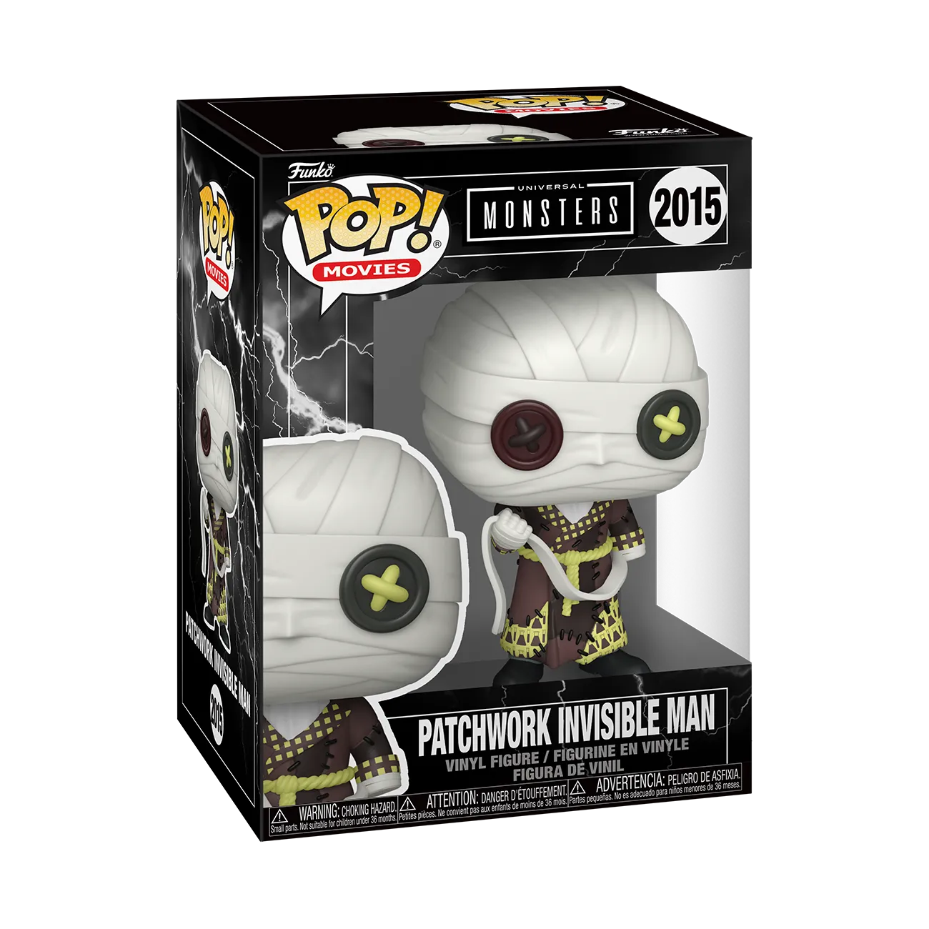UNIVERSAL MONSTERS PATCHWORK INVISIBLE MAN #2015 POP! – Mythical Mountain