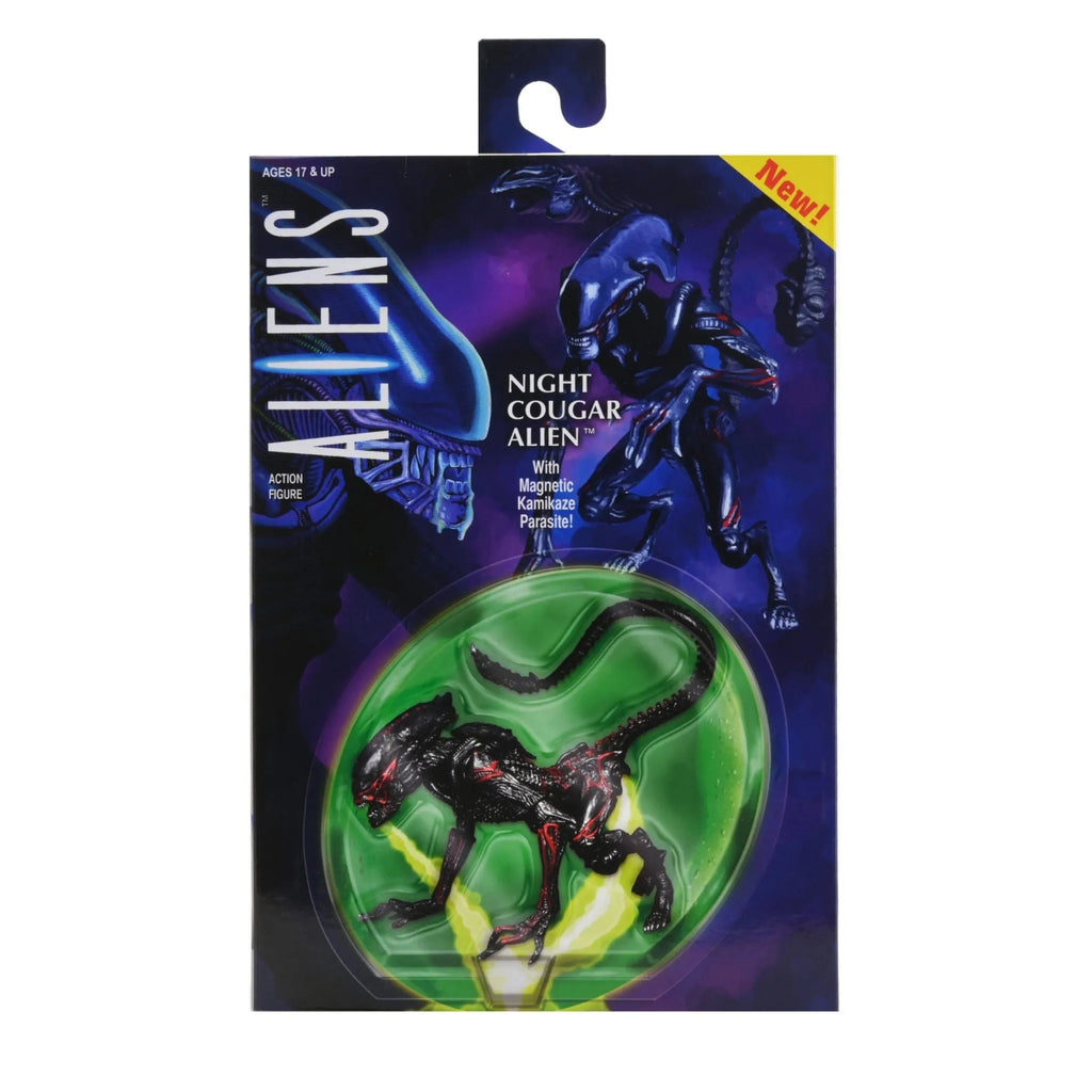 Ultimate Night Cougar Alien – Aliens Kenner Tribute – NECA 7″ Scale Action Figure