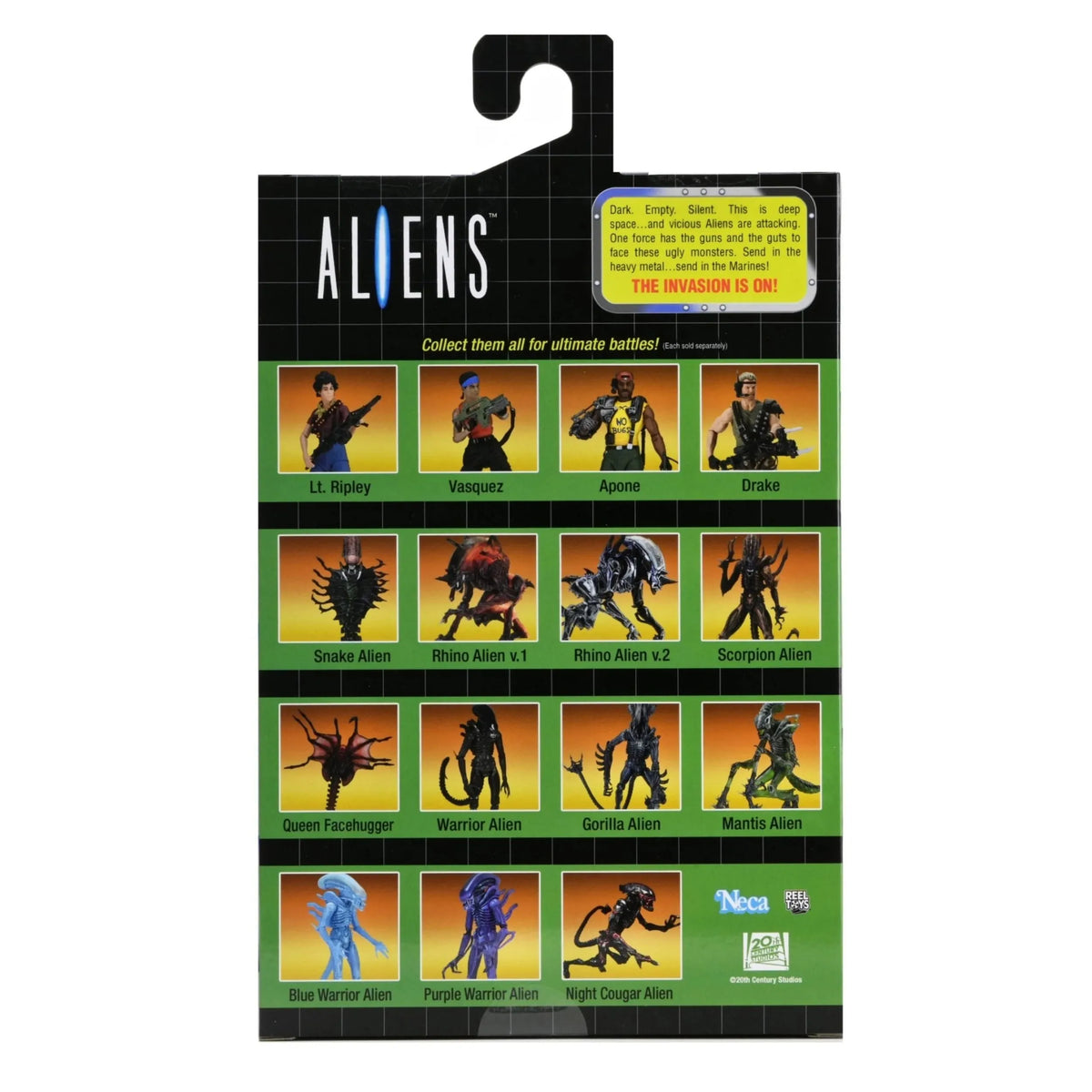 Ultimate Panther Alien – Aliens Kenner Tribute – NECA 7″ Scale Action Figure - Action Figures - Movies - Alien & Predator