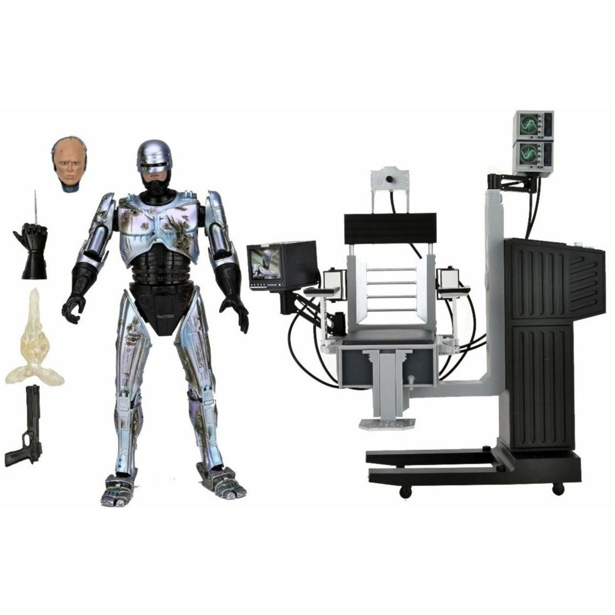 ED-209 – RoboCop – “The Future of Law Enforcement” with Sound by NECA - Action Figures - Movies