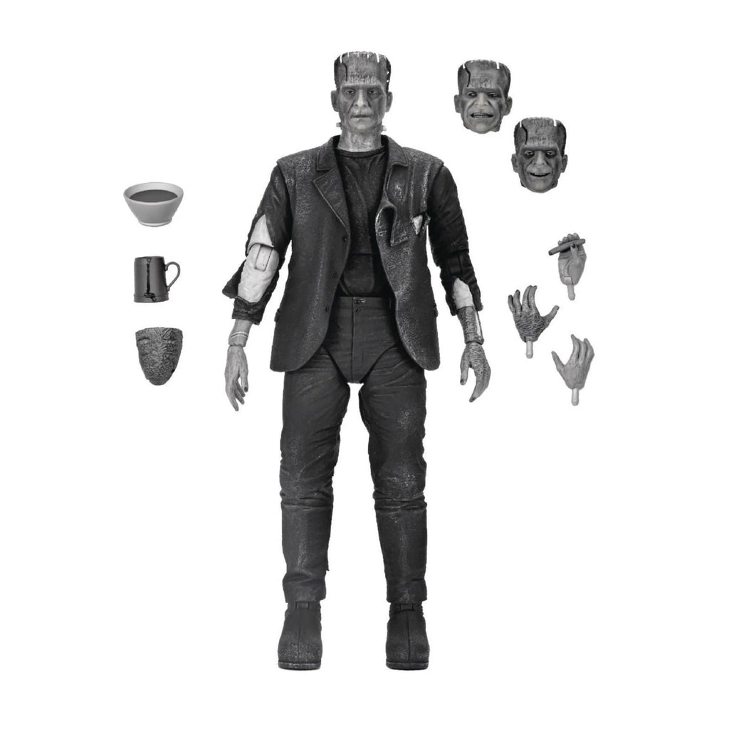 Universal Monsters – Frankenstein’s Monster (Black & White) Ultimate 7” Action Figure by NECA