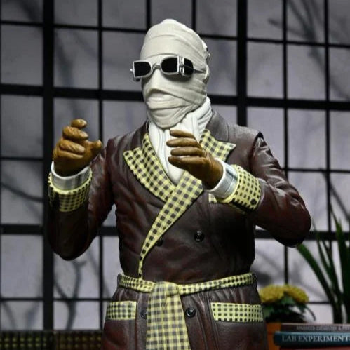Universal Monsters – The Invisible Man (Kemp House Version) Ultimate 7” Color Action Figure by NECA - Action Figure
