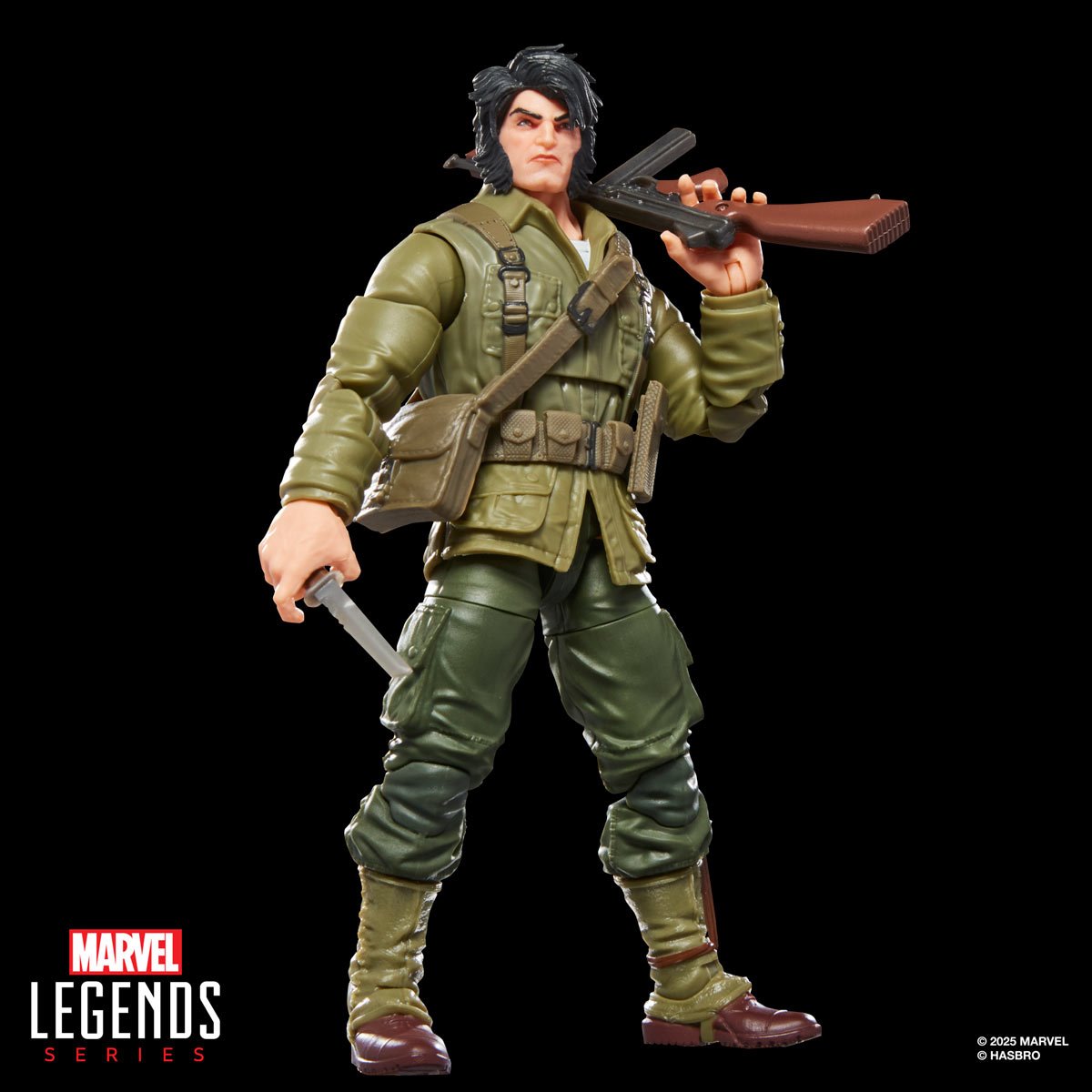 Wolverine (WWII Logan) – Marvel Comics – Hasbro Marvel Legends Figure - Action Figures - Marvel