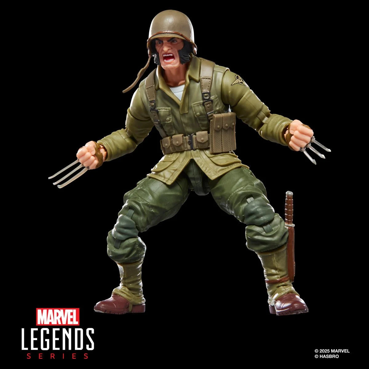 Wolverine (WWII Logan) – Marvel Comics – Hasbro Marvel Legends Figure - Action Figures - Marvel