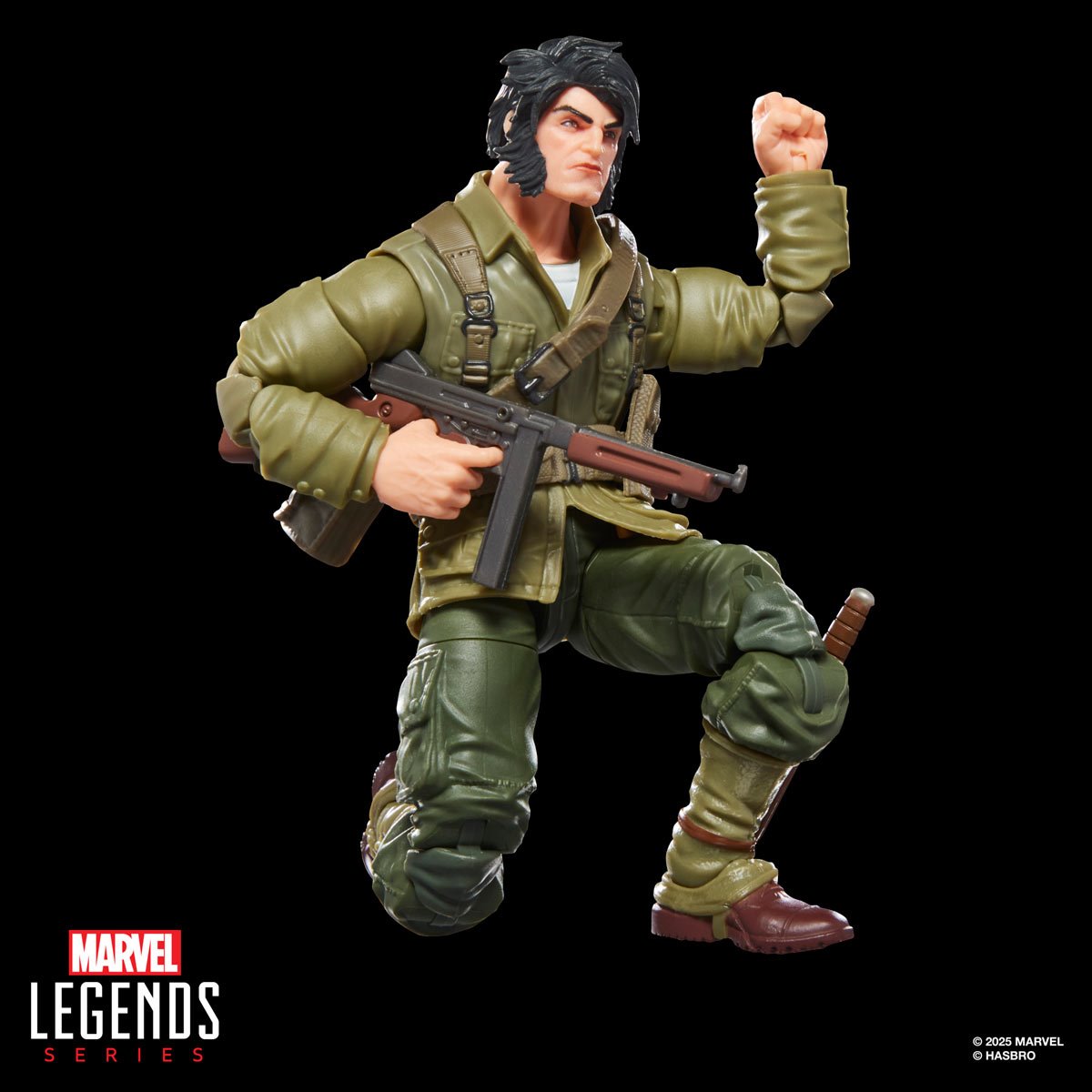 Wolverine (WWII Logan) – Marvel Comics – Hasbro Marvel Legends Figure - Action Figures - Marvel