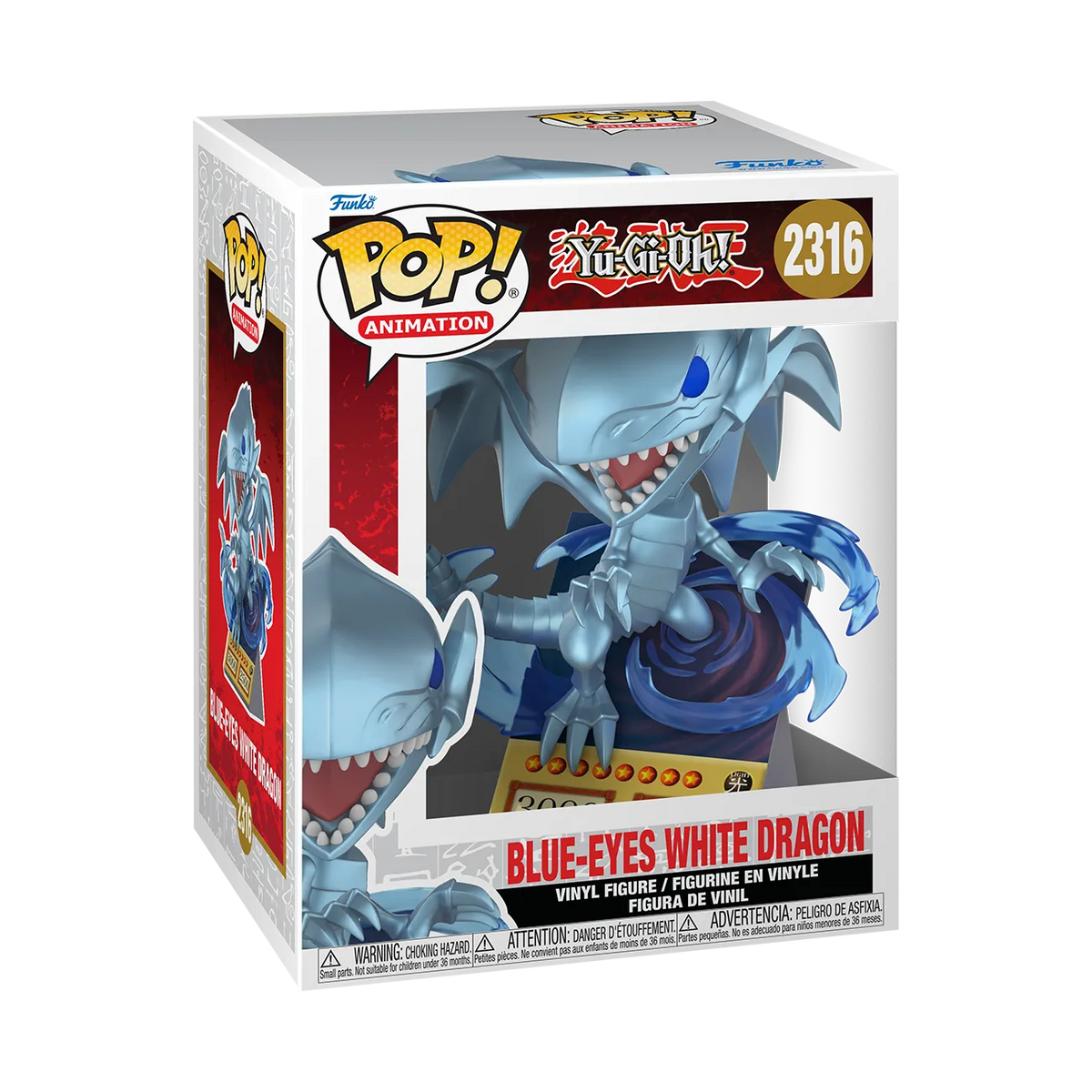 YU-GI-OH! BLUE-EYES WHITE DRAGON #2316 POP! PREMIUM - Funko - Funko Pops - Common