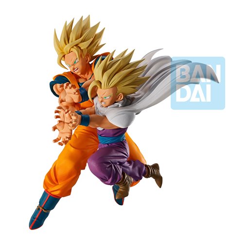 Dragon Ball Z Son Goku & Son Gohan Spectacle Battle MASTERLISE Ichibansho Figure - Statues
