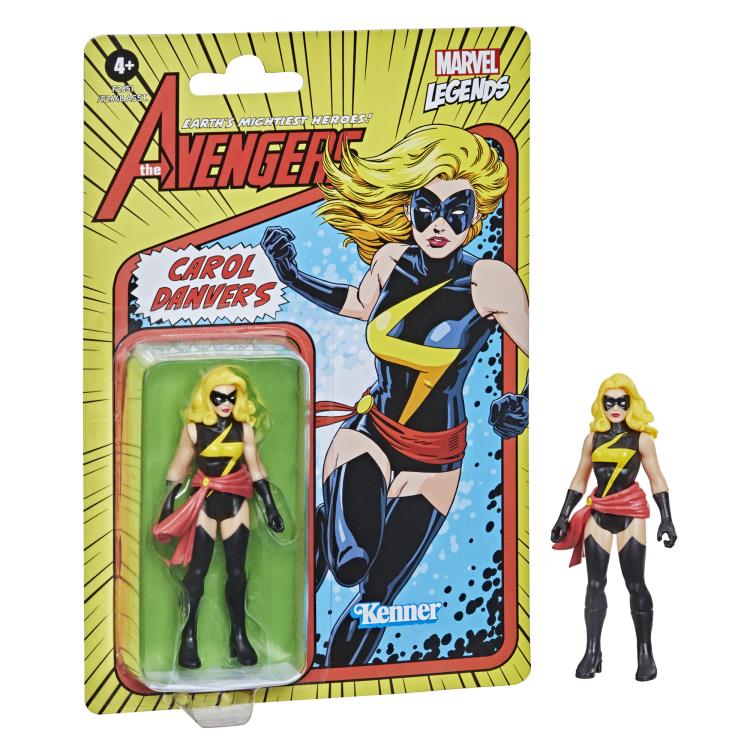 Carol Danvers Marvel Legends Retro Figure | Hasbro Captain Marvel