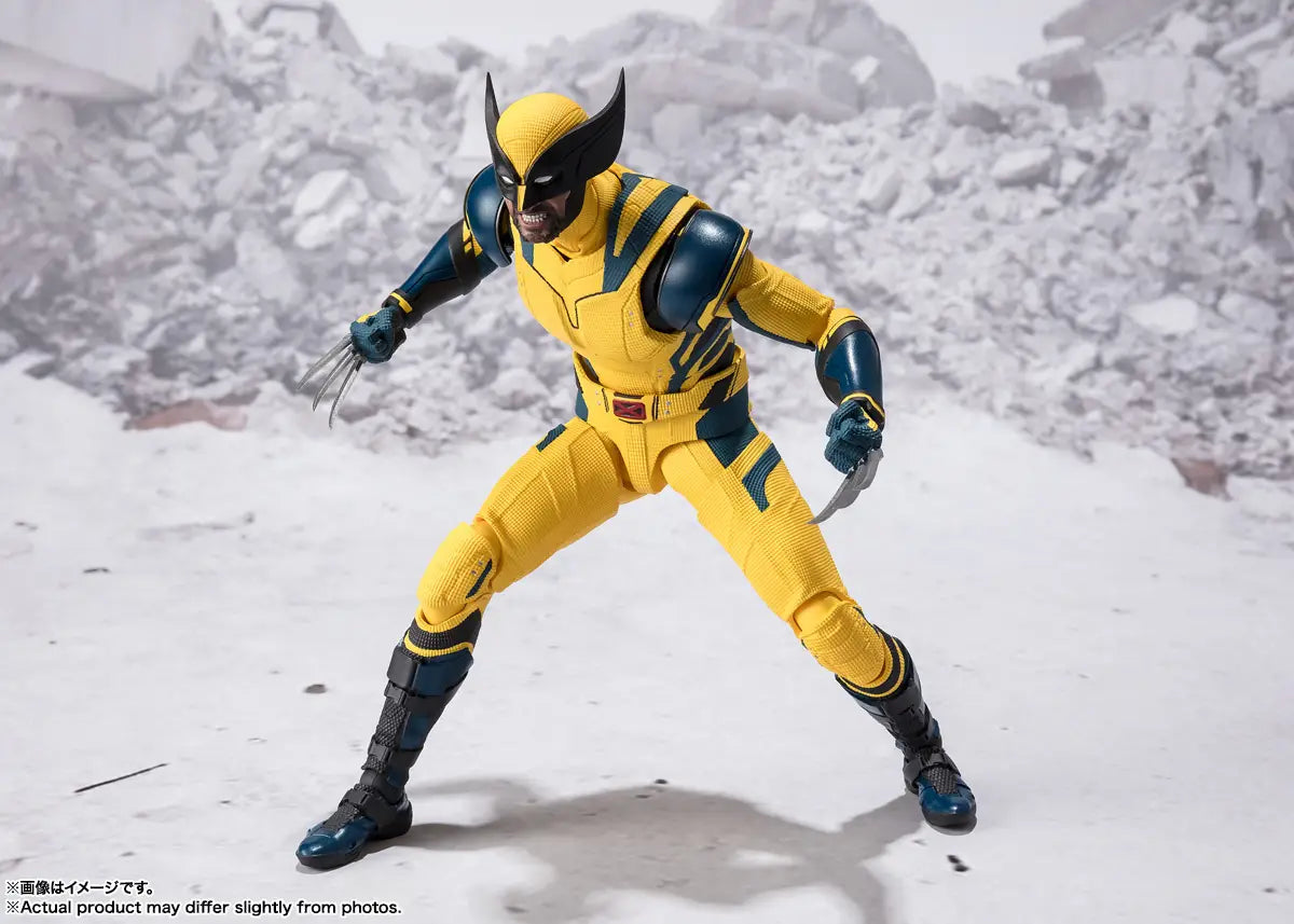 S.H. FIGUARTS DEADPOOL & WOLVERINE WOLVERINE FIGURE - Action Figures - Marvel