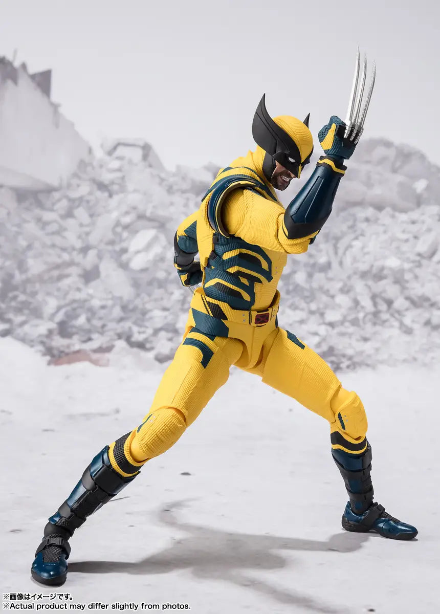 S.H. FIGUARTS DEADPOOL & WOLVERINE WOLVERINE FIGURE - Action Figures - Marvel
