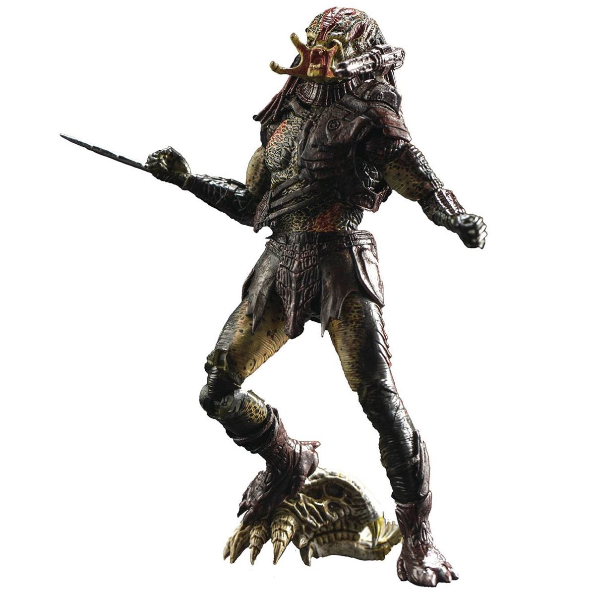 Unmasked Berserker Predator – Predators Movie – Hiya 1/18 Scale Figure
