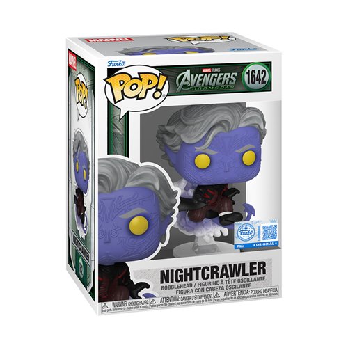Marvel Avengers: Doomsday Nightcrawler Entertainment Earth Exclusive Funko Pop! #1642