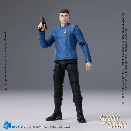 Star Trek: Strange New Worlds Spock Exquisite Mini 1:18 Scale Action Figure - Action Figures - Star Trek