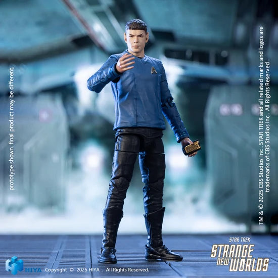 Star Trek: Strange New Worlds Spock Exquisite Mini 1:18 Scale Action Figure - Action Figures - Star Trek