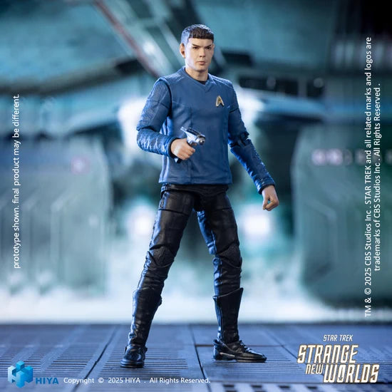 Star Trek: Strange New Worlds Spock Exquisite Mini 1:18 Scale Action Figure - Action Figures - Star Trek