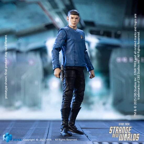 Star Trek: Strange New Worlds Spock Exquisite Mini 1:18 Scale Action Figure - Action Figures - Star Trek