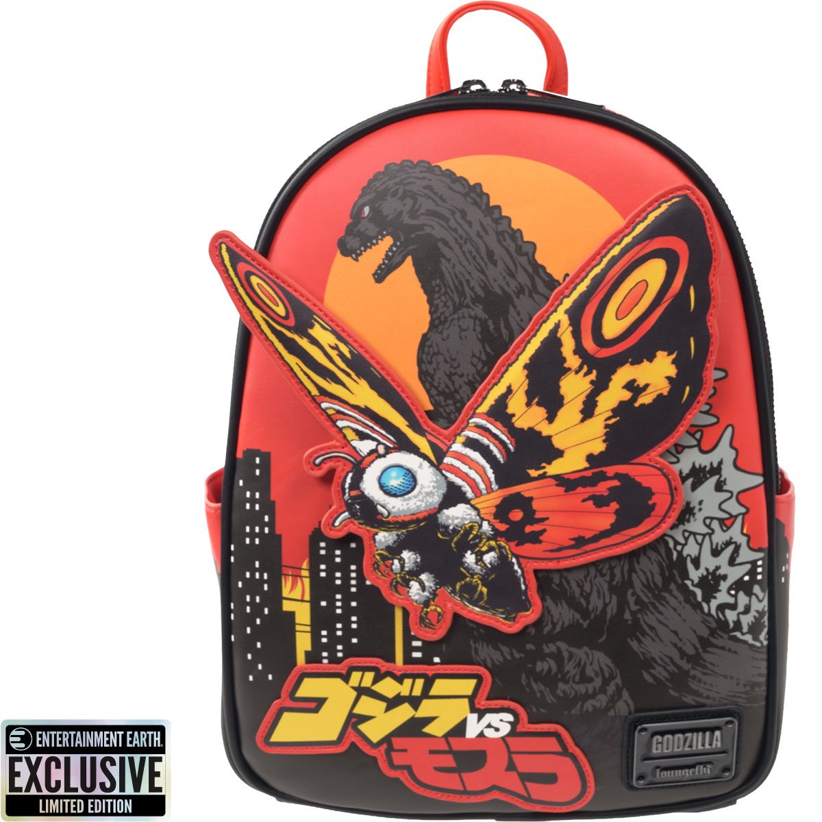LOUNGEFLY GODZILLA VS MOTHRA BACKPACK EE EXCLUSIVE - Accessories - Backpacks