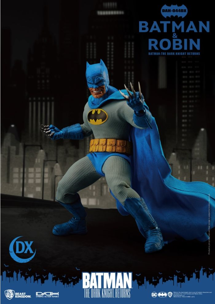 DARK KNIGHT RETURNS DAH-044DX DYNAMIC BATMAN & ROBIN FIGURES - Action Figures - DC Comics