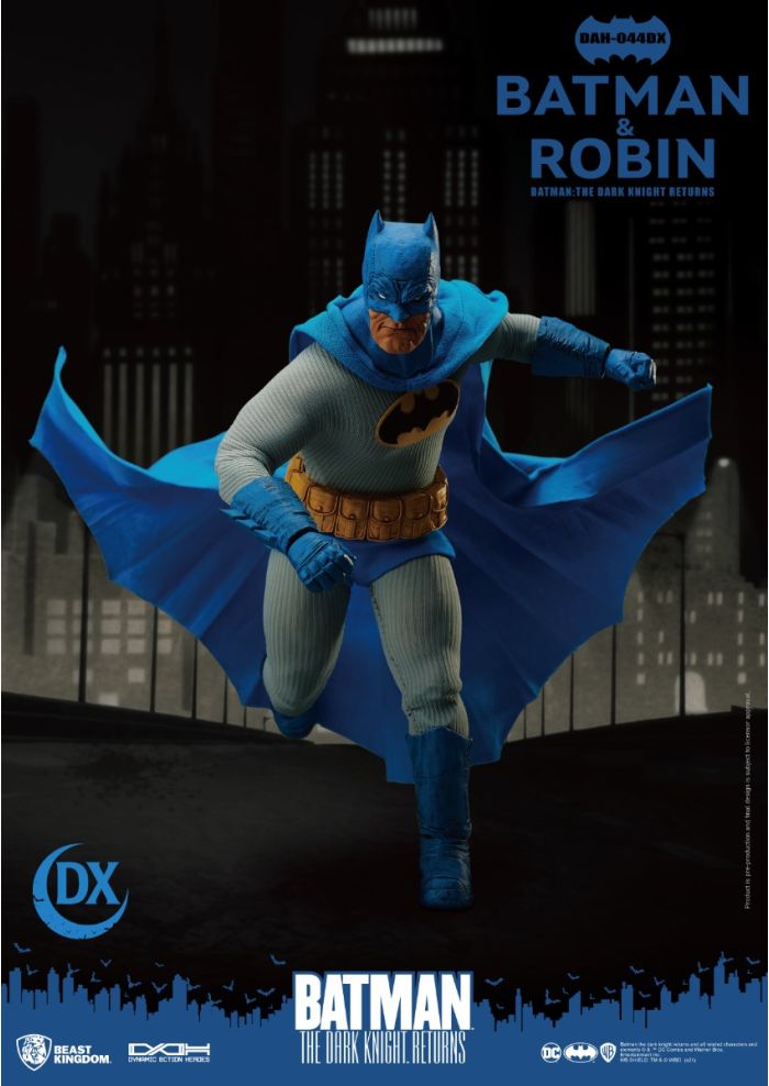 DARK KNIGHT RETURNS DAH-044DX DYNAMIC BATMAN & ROBIN FIGURES - Action Figures - DC Comics