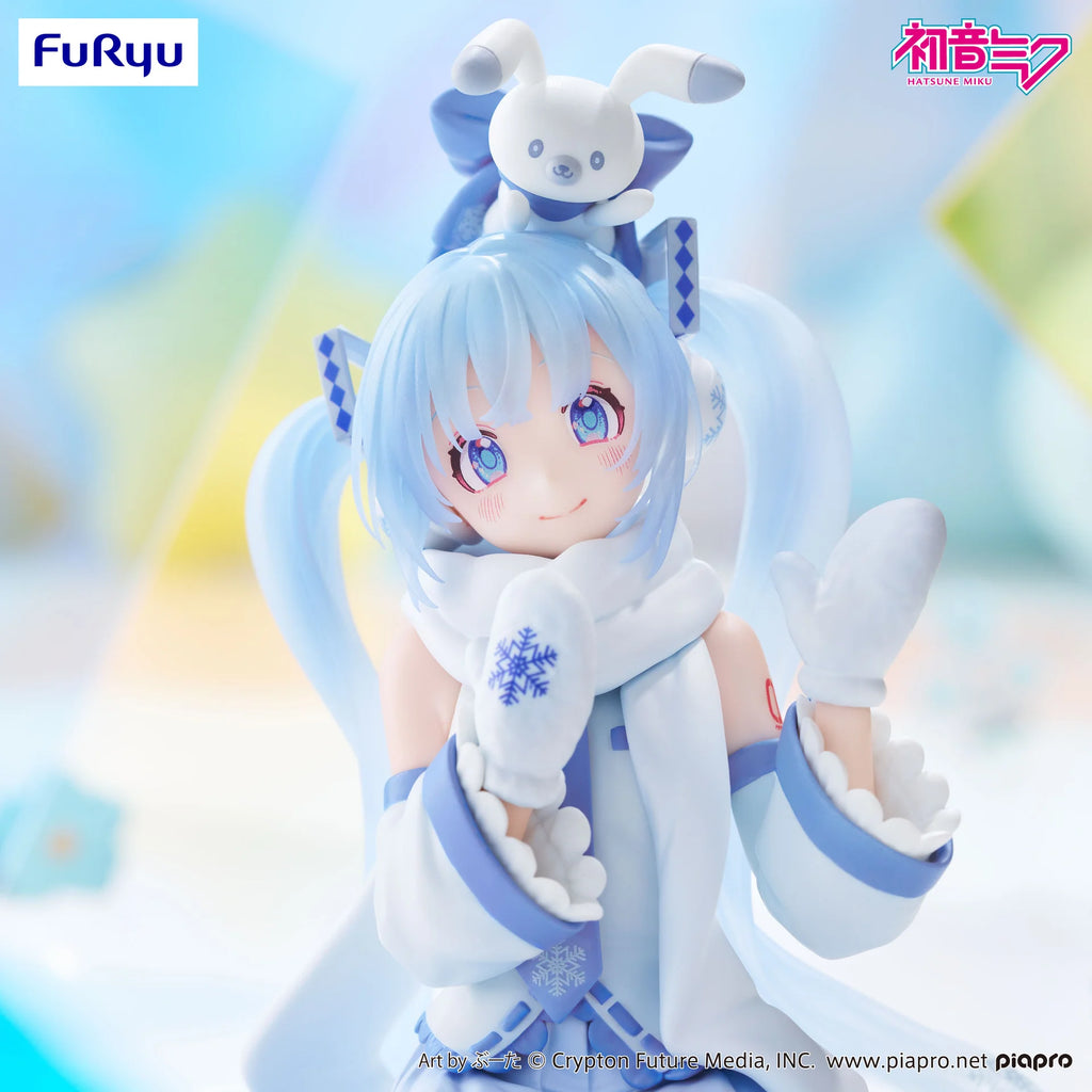 Hatsune Miku Snow Miku Sky Town 10th Version Noodle Stopper Figure