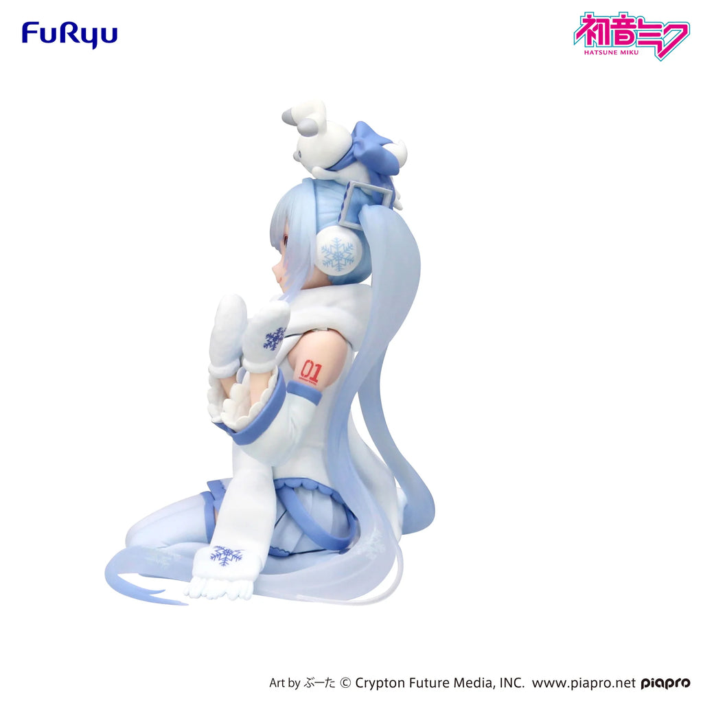 Hatsune Miku Snow Miku Sky Town 10th Version Noodle Stopper Figure