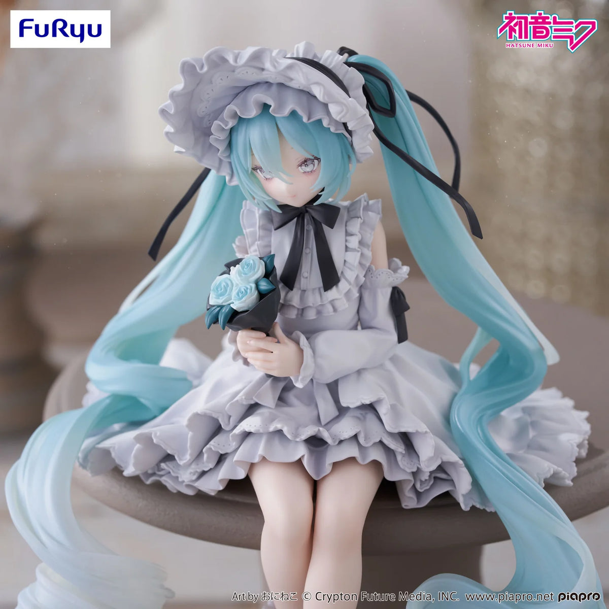 Hatsune Miku – Flower Fairy Clover Noodle Stopper Figure by FuRyu - Action Figures - Anime