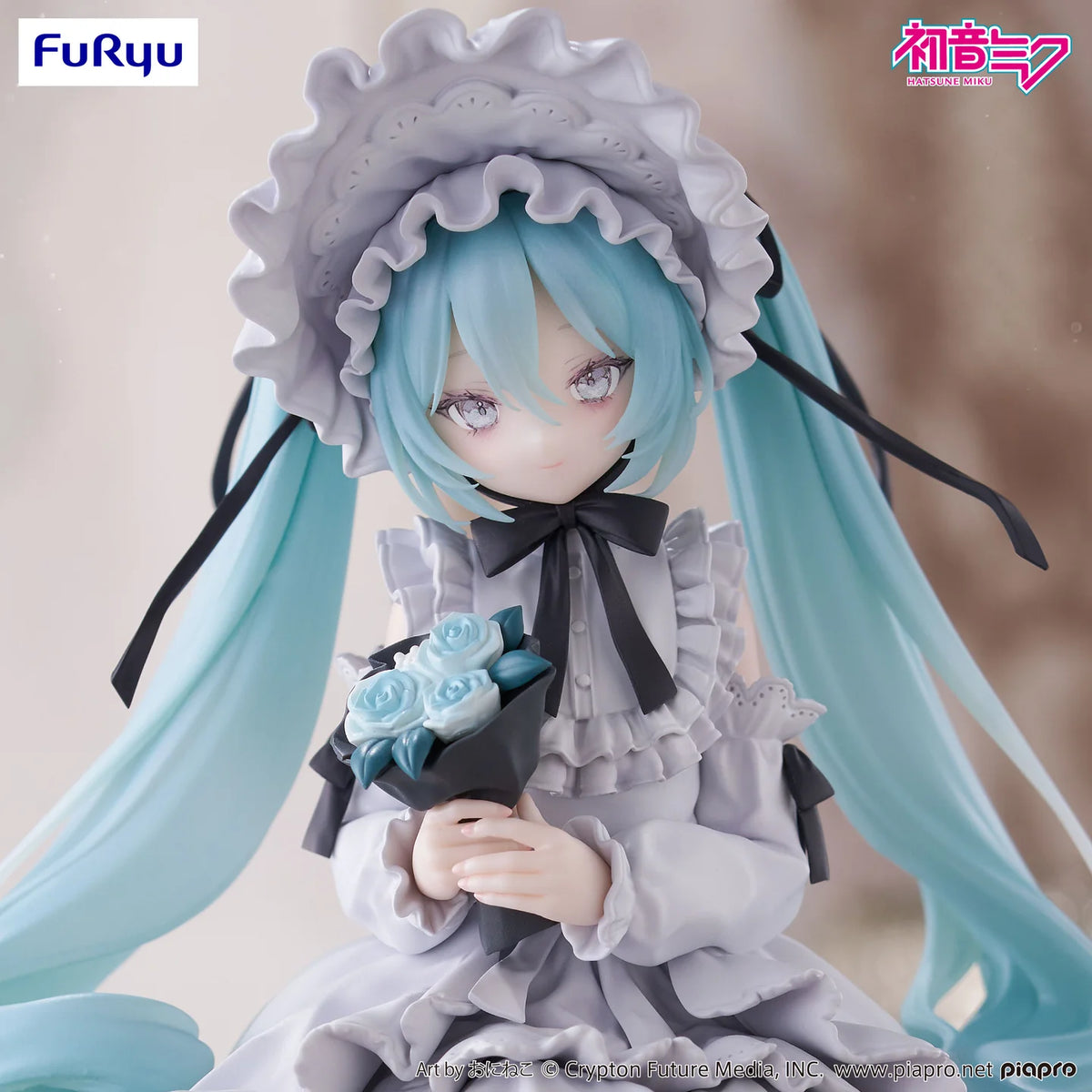 Hatsune Miku – Flower Fairy Clover Noodle Stopper Figure by FuRyu - Action Figures - Anime