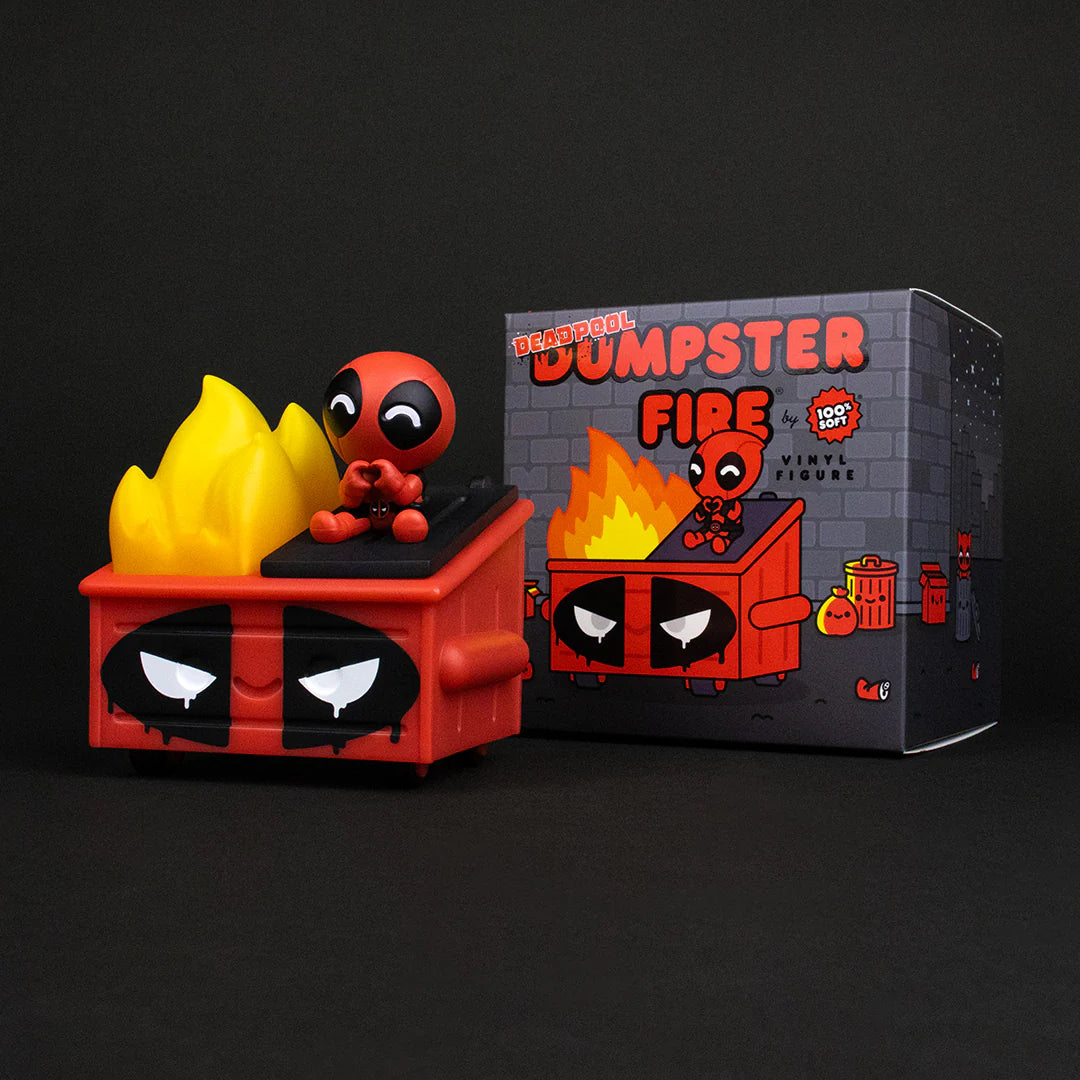 Marvel – Deadpool Dumpster Fire – 100% Soft Vinyl Figure