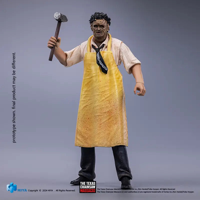 Texas Chain Saw Massacre Leatherface (Killing Mask) Standard Version Hiya Toys Figure - Action Figures - Horror