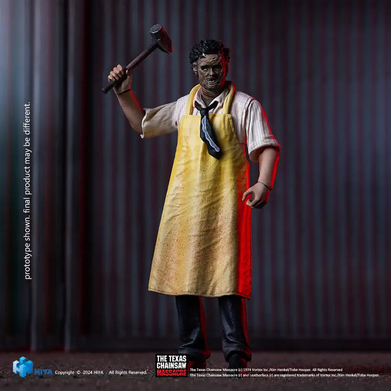 Texas Chain Saw Massacre Leatherface (Killing Mask) Standard Version Hiya Toys Figure - Action Figures - Horror