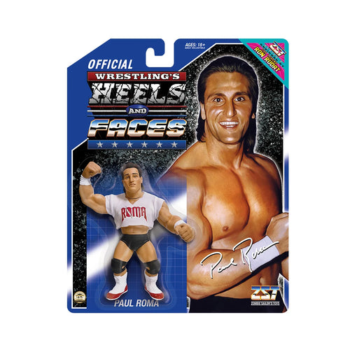 Wrestling’s Heels and Faces Paul Roma Action Figure by Zombie Sailor’s Toys
