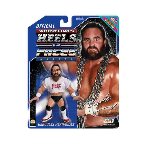 Wrestling’s Heels and Faces Hercules Hernandez Action Figure by Zombie Sailor’s Toys