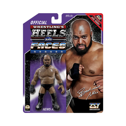 Wrestling’s Heels and Faces Bad News Allen Action Figure by Zombie Sailor’s Toys
