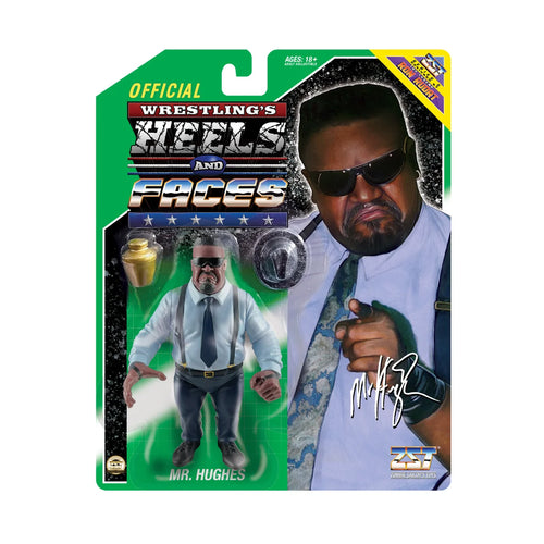 Wrestling’s Heels and Faces Mr. Hughes Action Figure by Zombie Sailor’s Toys