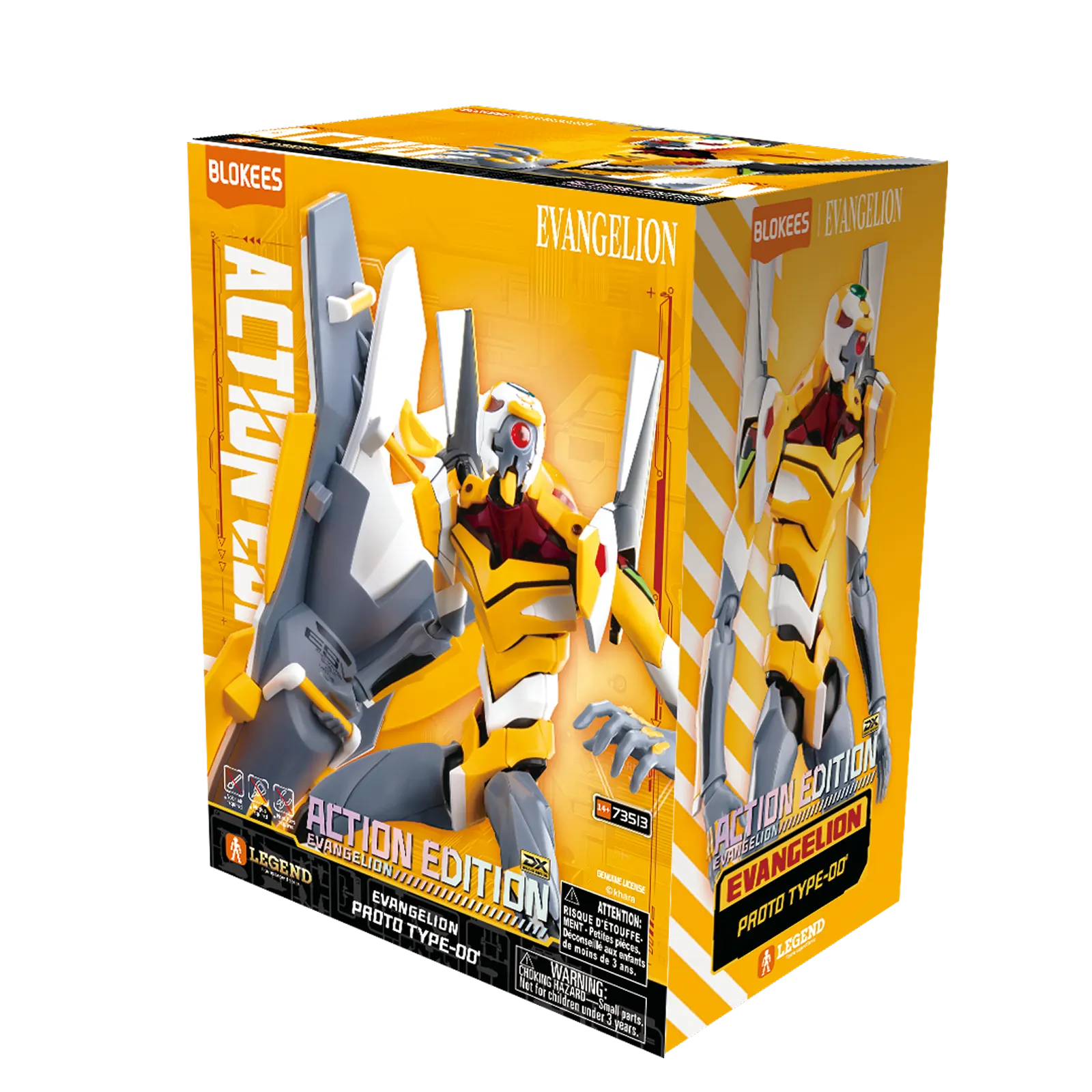 Evangelion UAE 03 Prototype Type-00 – Blokees Action Edition Model Kit